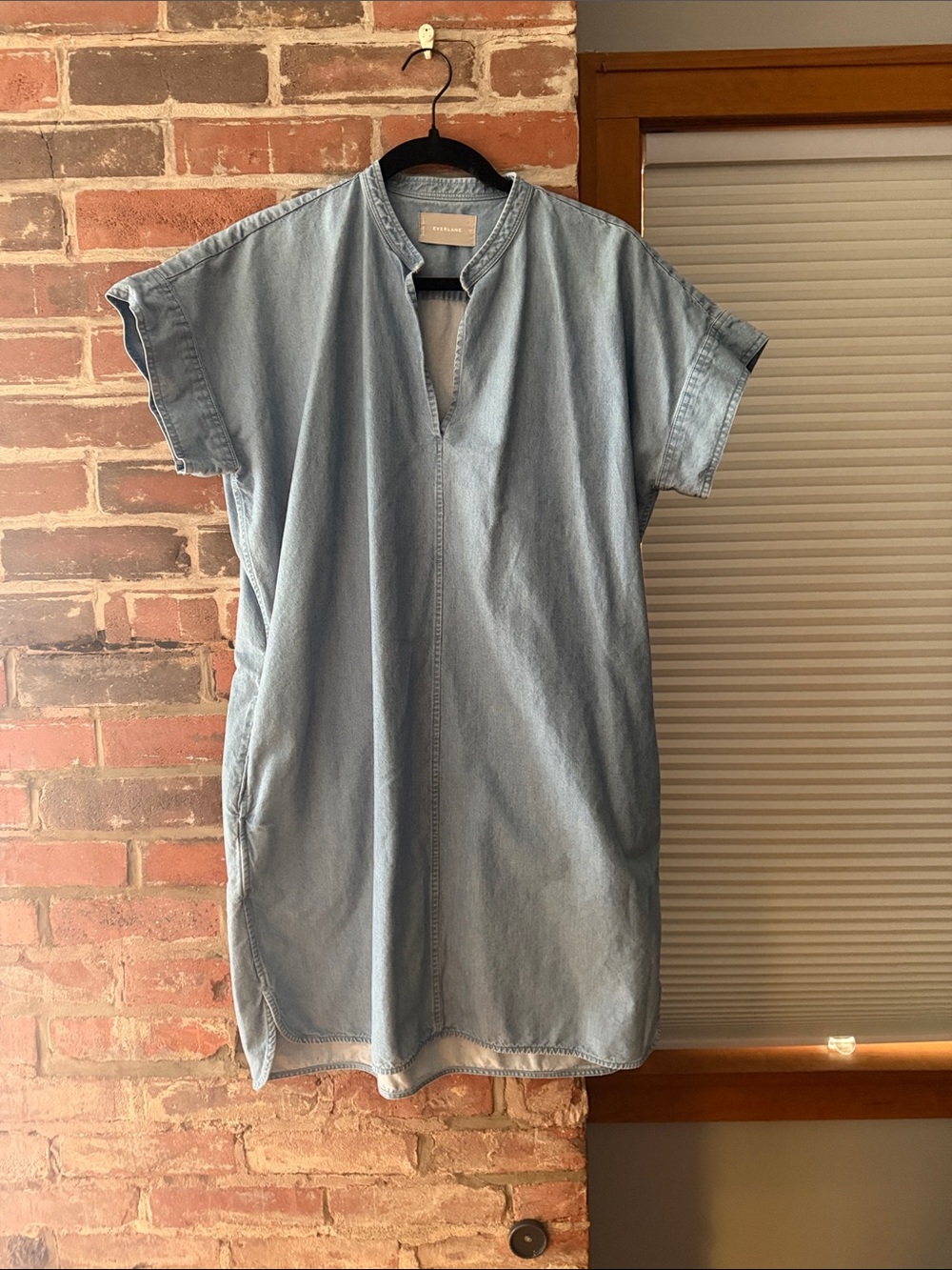 Everlane Light Wash Denim Dress